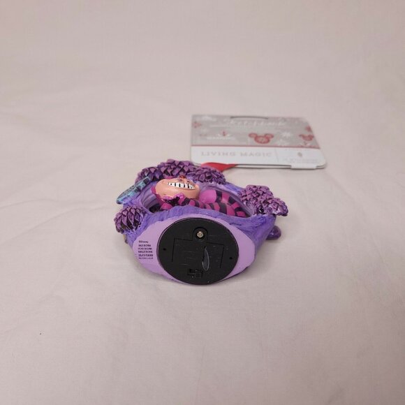 Disney Sketchbook Living Magic Cheshire Cat Light-Up Ornament New - Picture 6 of 6